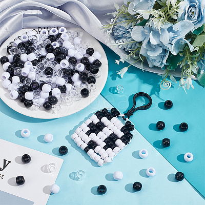 Rondelle Plastic Beads DIY-WH0011-44B-1