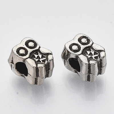 CCB Plastic European Beads CCB-S163-098AS-1