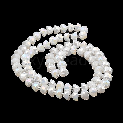 AB Color Plate Glass Beads Strands EGLA-P051-02A-A02-1
