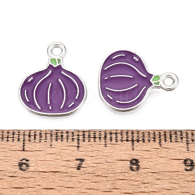 Alloy Enamel Pendants ENAM-Q003-03P-1