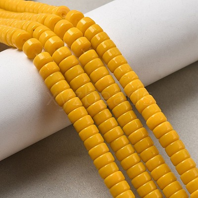 Opaque Glass Beads Strands GLAA-I060-01H-1