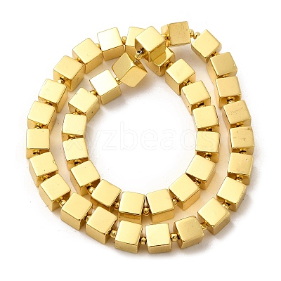 Electroplate Glass Beads Strands EGLA-F166-03B-1