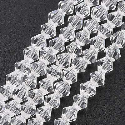 Transparent Glass Beads Strands EGLA-A039-T2mm-D13-1
