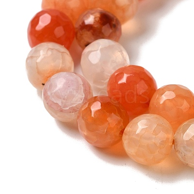 Dyed & Heated Natural Dragon Veins Agate Beads Strands X-G-P539-A01-15-1