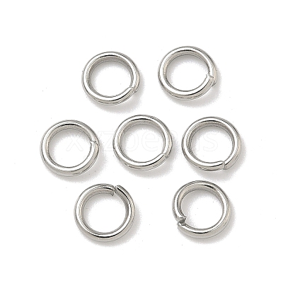 Tarnish Resistant 304 Stainless Steel Open Jump Rings STAS-E067-07-6mm-1