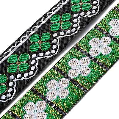Ethnic Style Polyester Ribbon OCOR-WH0047-38C-1