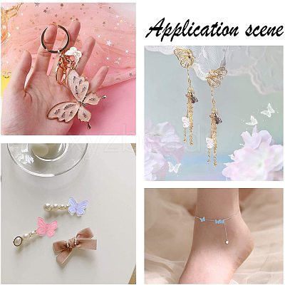 Transparent Spray Painted Glass Charms GLAA-T016-22-1