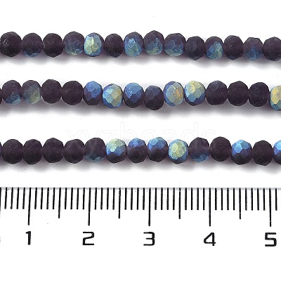 Transparent Glass Beads Strands EGLA-A044-T8mm-MB15-1