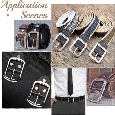 304 Stainless Steel Roller Buckles DIY-WH0304-353-1