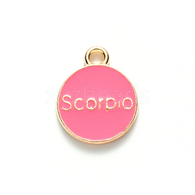 Alloy Enamel Pendants ENAM-S124-01B-03L-1