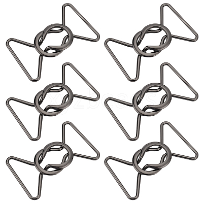 6Pcs Alloy Belt Buckles FIND-BC0004-73B-1