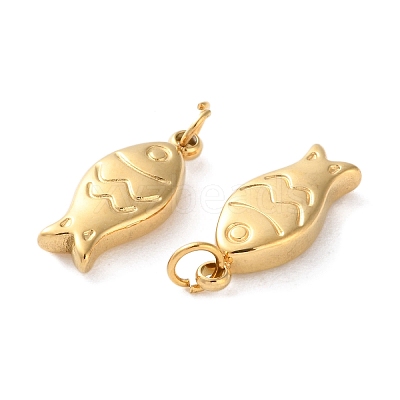 Ion Plating(IP) 304 Stainless Steel Charms STAS-Q333-11G-1