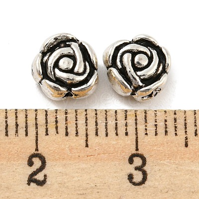 Tibetan Style Alloy Beads PALLOY-F307-03AS-1