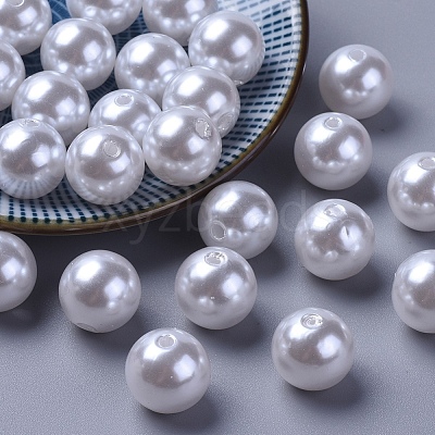 Imitated Pearl Acrylic Beads PACR-14D-1-1-1