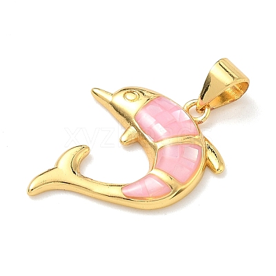 Brass Enamel Pendants KK-H534-01C-G01-1