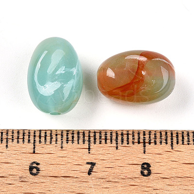 Transparent Acrylic Beads TACR-T028-38H-1