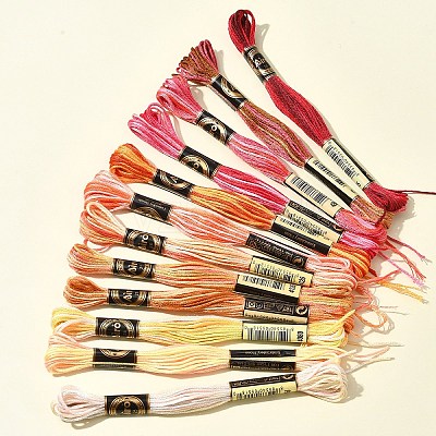 6-Ply Polyester Embroidery Floss OCOR-FZ0001-01E-1