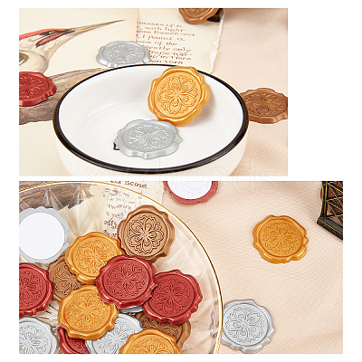Adhesive Wax Seal Stickers DIY-WH0201-10A-1