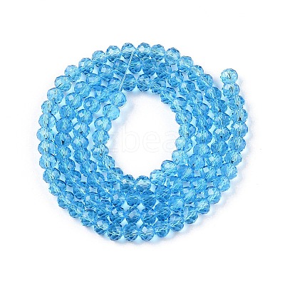 Glass Beads Strands EGLA-A044-T3mm-D08-1