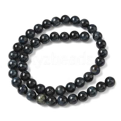 Grade B Natural Tiger Eye Beads Strands LS-G-F591-18-8mm-03-1