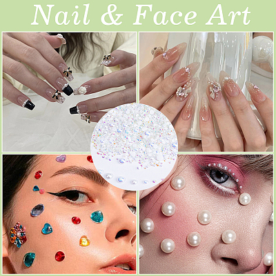 Resin Cabochons RESI-WH0029-14A-1