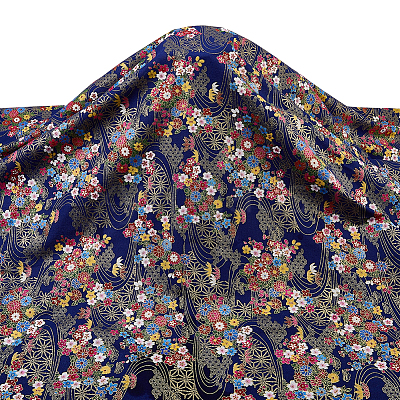 Japanese-style Cotton Fabric DIY-WH0780-30B-1