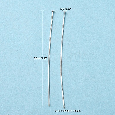 Brass Flat Head Pins HP5.0cmCY-S-1