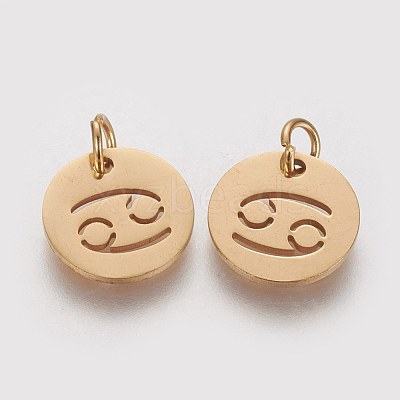 Ion Plating(IP) 304 Stainless Steel Pendants A-STAS-Q201-T445-4G-1