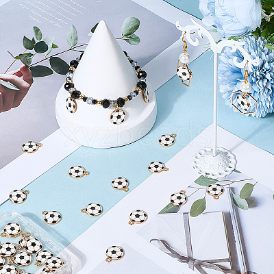 56Pcs Alloy Enamel Pendants FIND-SC0016-12-1