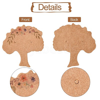 Cardboard Earring Display Cards CDIS-L003-A02-B-1