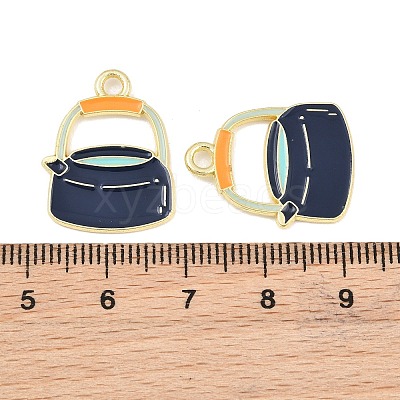 Alloy Enamel Pendants AL-CBA6AEB-05G-02-1