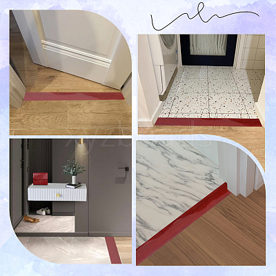 Self-Adhesive PVC Floor Door Flat Transition Strips DIY-WH20031-052B-1