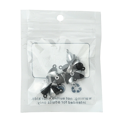 10 Sets Alloy Heart Magnetic Clasps FIND-FS0003-25-1