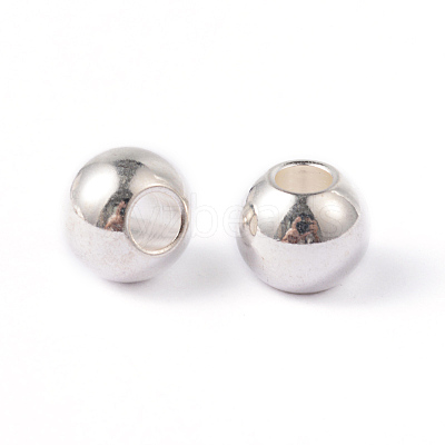 Round 202 Stainless Steel Beads X-STAS-O091-C-04S-1