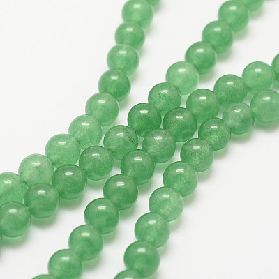 Natural Green Aventurine Bead Strands G-P281-01-4mm-1