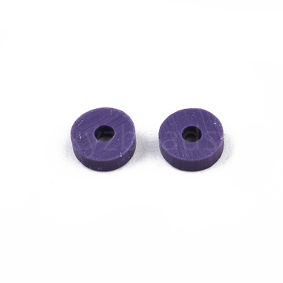 Handmade Polymer Clay Beads CLAY-R067-8.0mm-B03-1