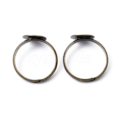 Brass Pad Ring Base Findings EC022-NFAB-1