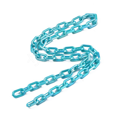 Acrylic Opaque Cable Chains X-PACR-N009-002C-1