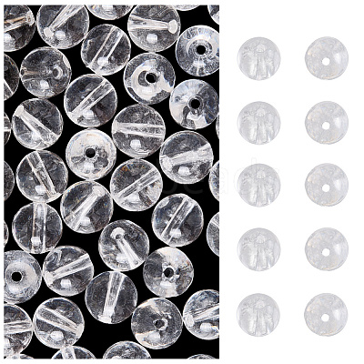100Pcs Natural Grade AB Quartz Crystal Beads G-SC0003-55-1