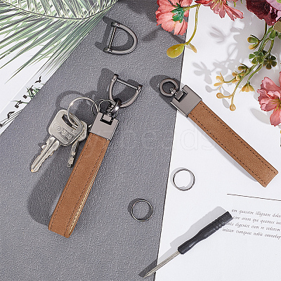 Cowhide Leather Keychain FIND-WH20001-72C-1