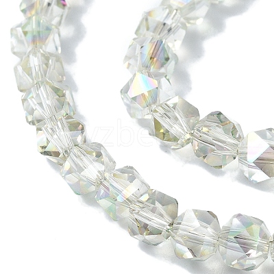Electroplate Glass Beads EGLA-L018-B-AB02-1