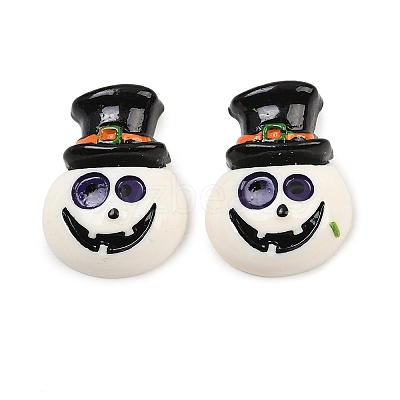 Helloween Resin Decoden Cabochons RESI-XCP0002-70B-1