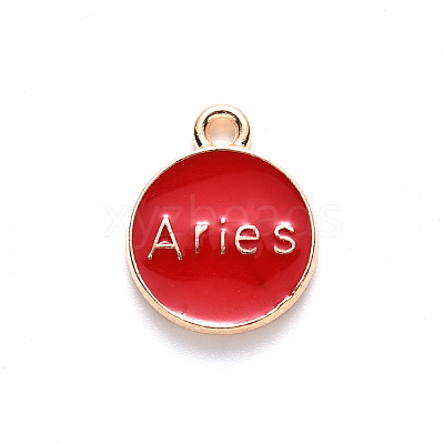 Alloy Enamel Pendants LS-ENAM-S124-01B-07A-1
