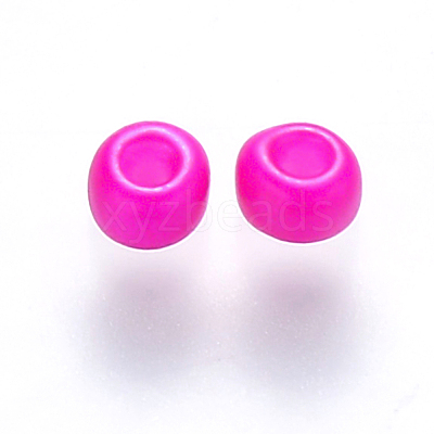 12/0 Baking Paint Glass Round Seed Beads SEED-S036-01A-03-1