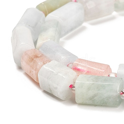 Natural Morganite Beads Strands G-G068-A31-01-1