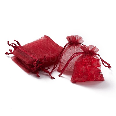 Organza Gift Bags with Drawstring X-OP-R016-7x9cm-03-1