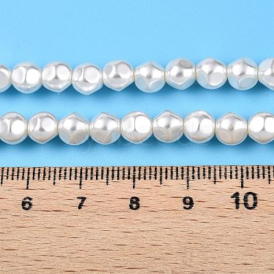 Transparent Spray Painted Glass Beads Strands GLAA-N001-27-1