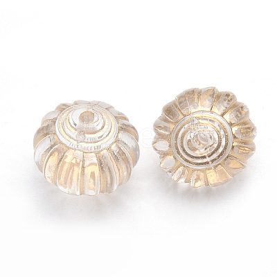 Plating Acrylic Beads X-PACR-S219-03-1