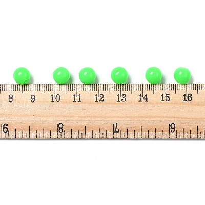 Fluorescent Acrylic Beads MACR-R517-8mm-07-1