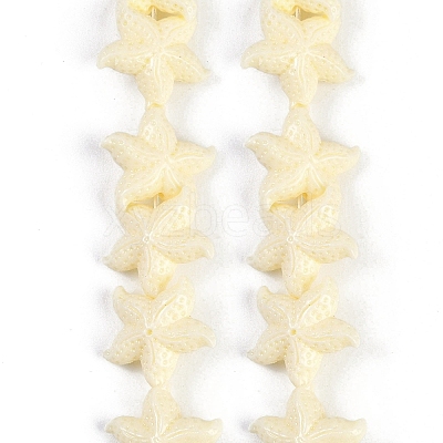 Synthetic Coral Dyed Carved Beads Strands CORA-K009-06B-02-1